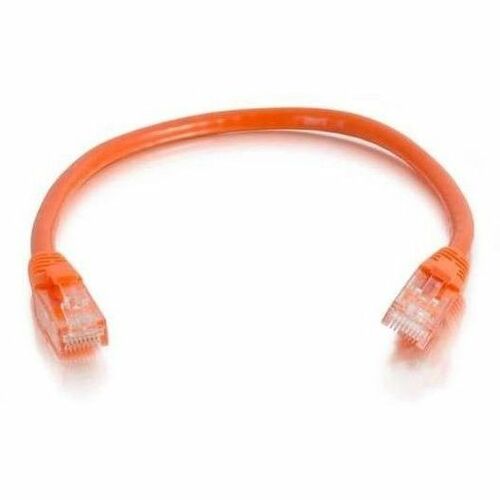 Quiktron Q-Series Patch Cords, CAT6, booted, Orange, 5 FT - Thumbnail 1