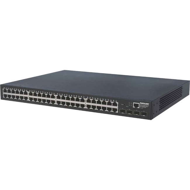 INTELLINET 48-PORT GIGABIT WEB-MANAGED SWITCH WITH 4-SFP MODULES. IEEE 8023AZ EN - Thumbnail 1