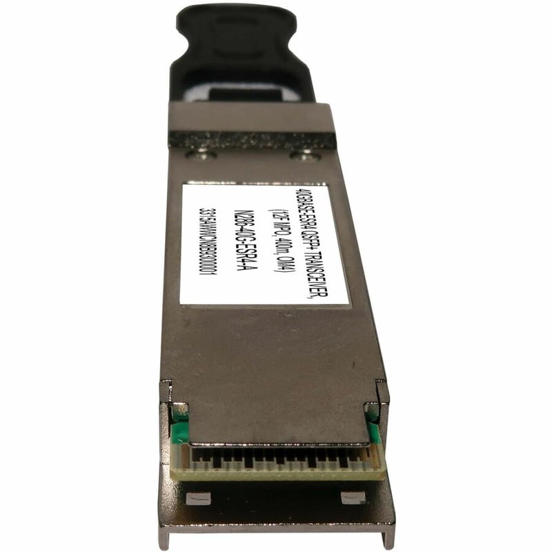 Tripp Lite by Eaton Arista-Compatible QSFP-40G-SR4 QSFP+ Transceiver - 40GBase-SR4, MTP/MPO MMF, 40 Gbps, 850 nm, 400 m (1312 ft.) - Thumbnail 2