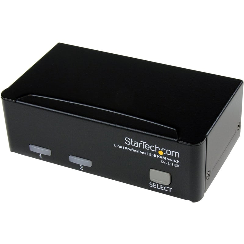StarTech.com 2 Port Professional USB KVM Switch Kit with Cables - Thumbnail 1