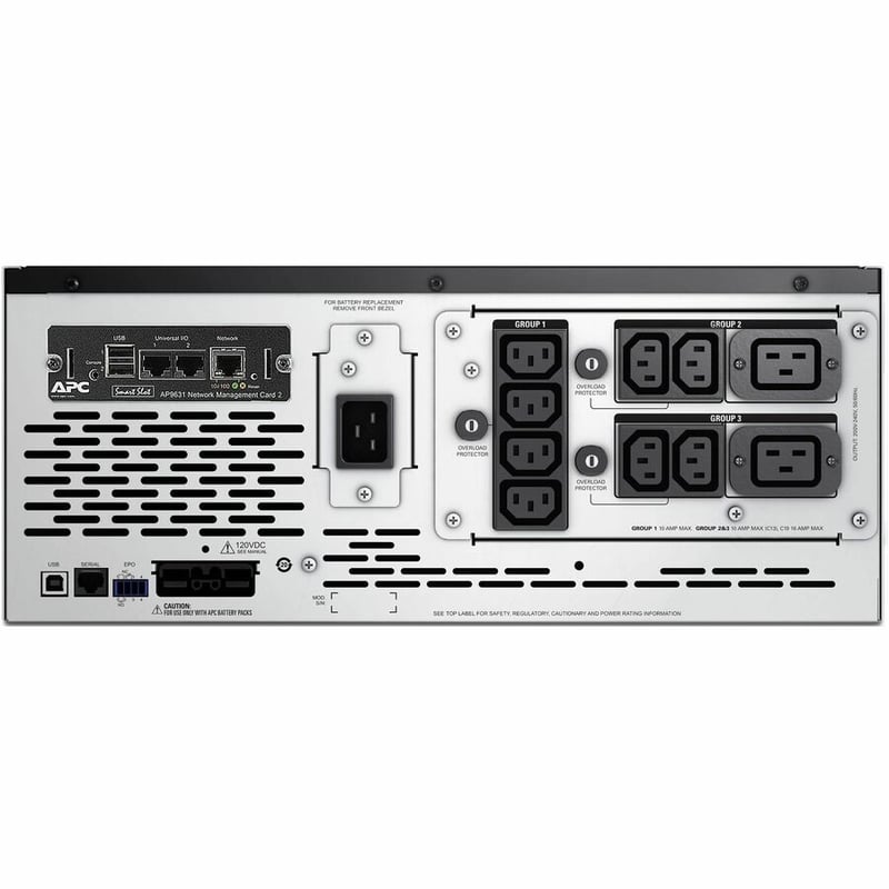 APC by Schneider Electric Smart-UPS 3000VA Tower/Rack Mountable UPS