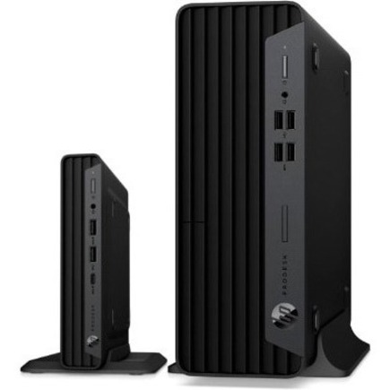 HP Business Desktop ProDesk 400 G7 Desktop Computer - Intel Core i5 10th Gen i5-10500 Hexa-core (6 Core) 3.10 GHz - 16 GB RAM DDR4 SDRAM - 256 GB M.2 PCI Express NVMe SSD - Small Form Factor - Thumbnail 3