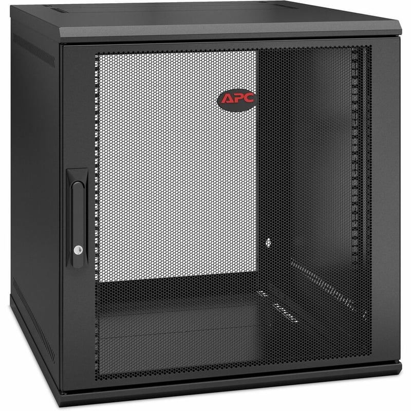 APC by Schneider Electric NetShelter WX 12U Single Hinged Wall-mount Enclosure 600mm Deep - Thumbnail 3