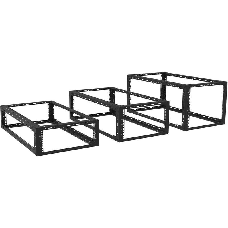 12U POSTS FOR OPEN FRAME WALL MOUNT RACK - Thumbnail 3