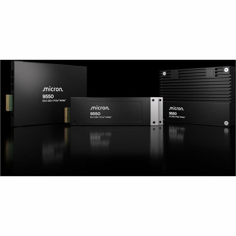 MICRON 9550 PRO 15360GB NVME U.2 (15MM) ENTERPRISE SSD SINGLE PACK - Thumbnail 3