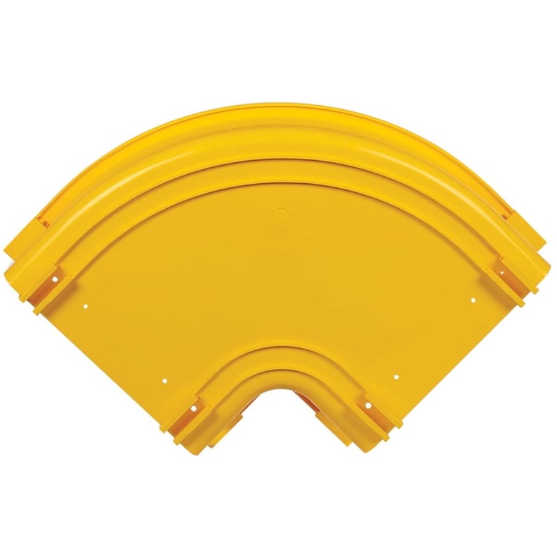 Eaton Tripp Lite Series Toolless Horizontal 90-Degree Elbow for Fiber Routing System, 240 mm (10 in.) - Thumbnail 3
