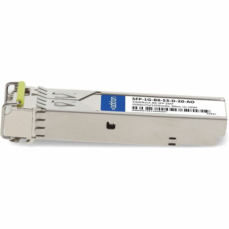 MSA AND TAA COMPLIANT SFP XCVR 1G-BX LC 1550NMTX/1310NMRX 20KM SMF - Thumbnail 2