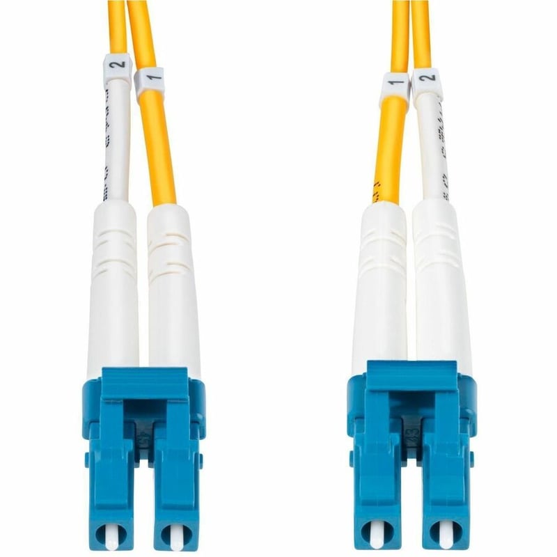 StarTech.com 25m (82ft) LC to LC (UPC) OS2 Single Mode Duplex Fiber Optic Cable, 9/125m, 10G, LSZH Fiber Patch Cord - Thumbnail 4