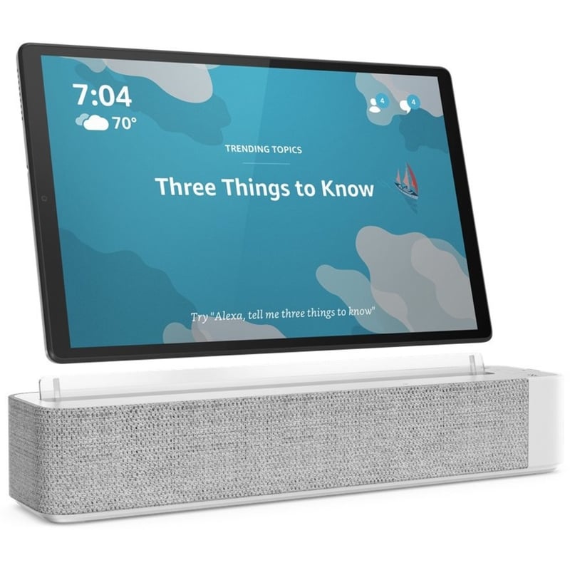 Lenovo Smart Tab M10 TB-X606FA Tablet - 10.3" WUXGA - 2 GB - 32 GB Storage - Android 9.0 Pie - Platinum Gray - Thumbnail 4