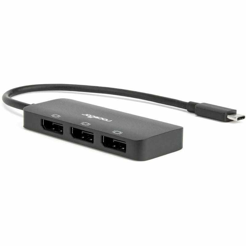 DISPLAYPORT ADAPTER USB-C 4K TRIPPLE ADAPTER-3X PORTS - Thumbnail 1