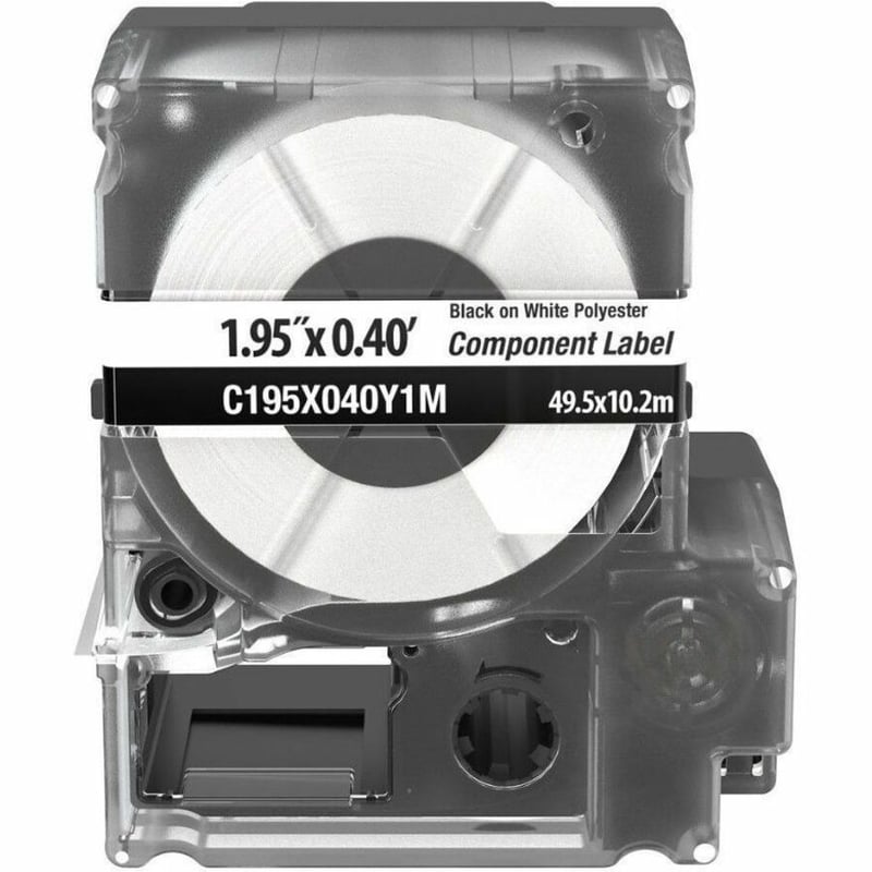 MP CAS CL N-ADH POLY 1.95X0.4 WH PK5 - Thumbnail 2