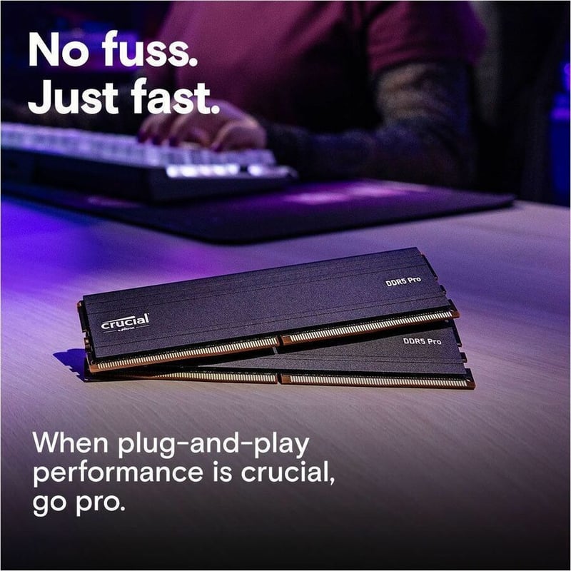 CRUCIAL PRO DDR5 6000MHZ UDIMM MEMORY - Thumbnail 5