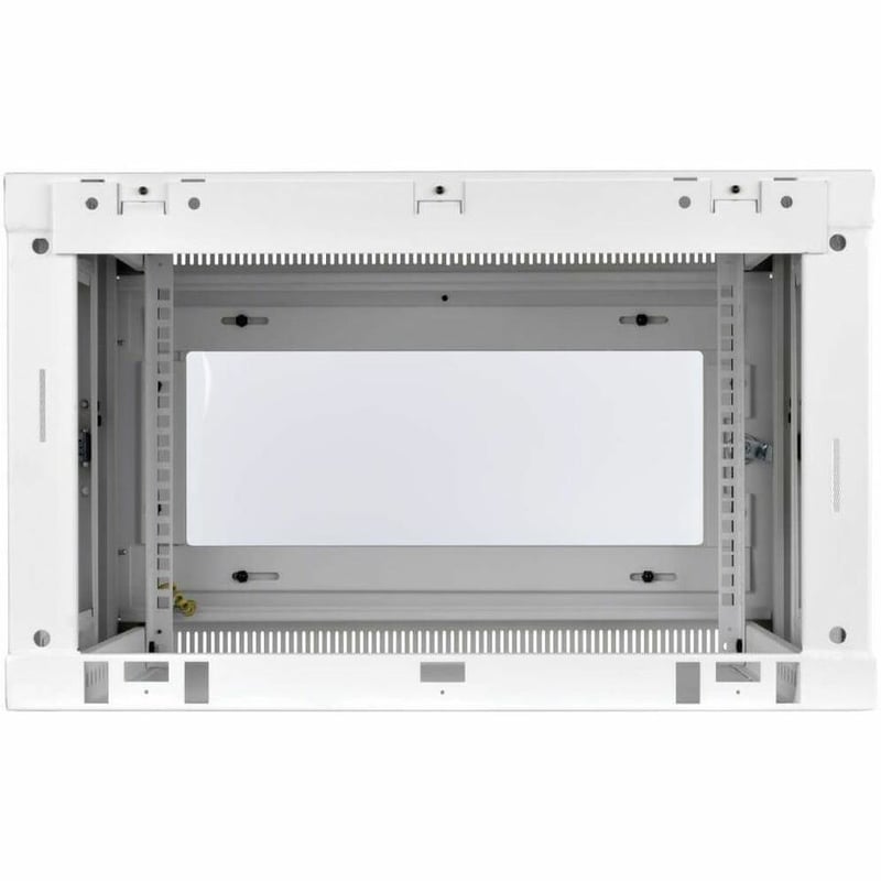 Tripp Lite by Eaton SmartRack 6U Low-Profile Switch-Depth Wall-Mount Mini Rack Enclosure Clear Acrylic Window White - Thumbnail 2