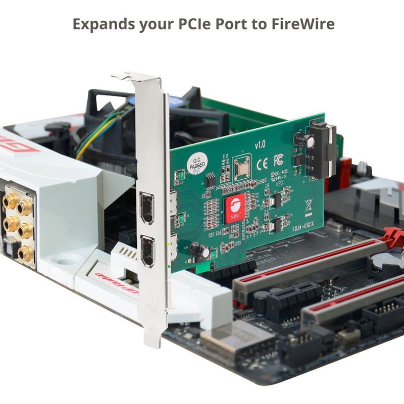 SIIG Dual Profile 2 Port FireWire PCIe - Thumbnail 3