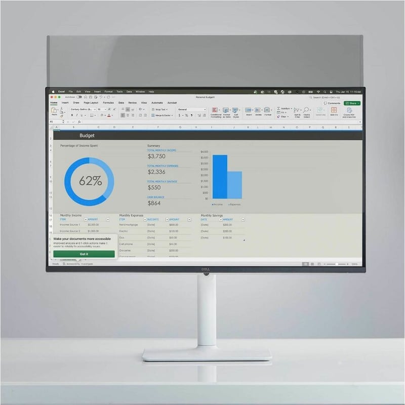 MAGNETIC MONITOR PRIVACY SCREEN FOR 32 16:9 WIDESCREEN DISPLAY - Thumbnail 3