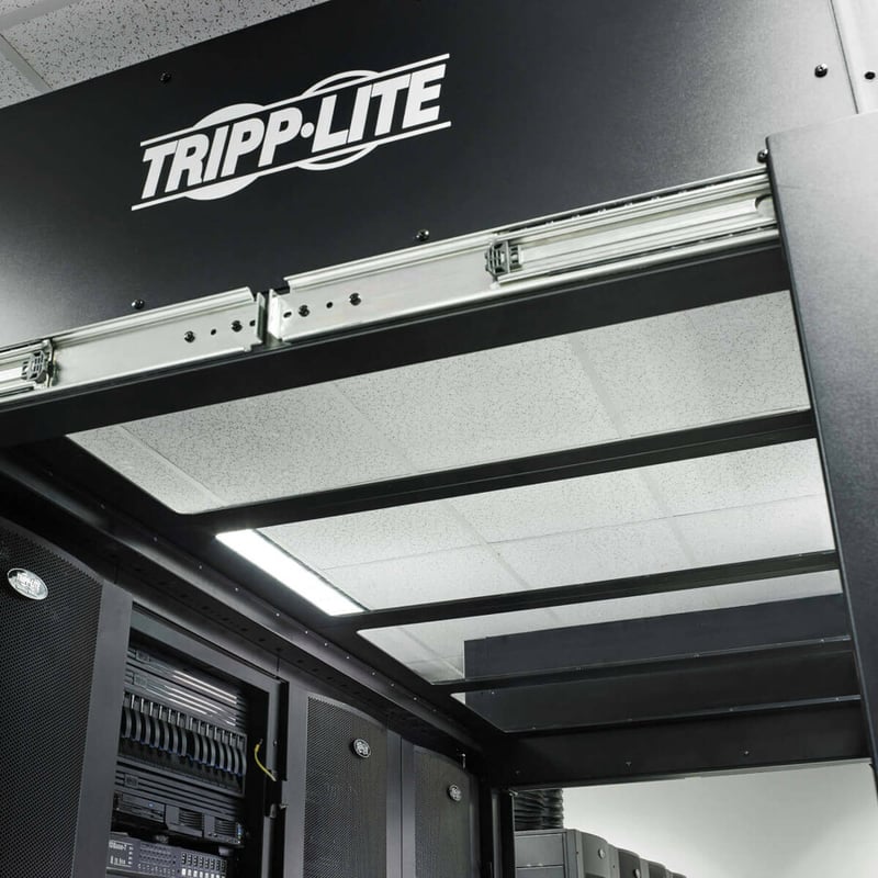 Eaton Tripp Lite Series Tall Riser Panels for Hot/Cold Aisle Containment System - Standard 600 mm Racks, Set of 2 - Thumbnail 5