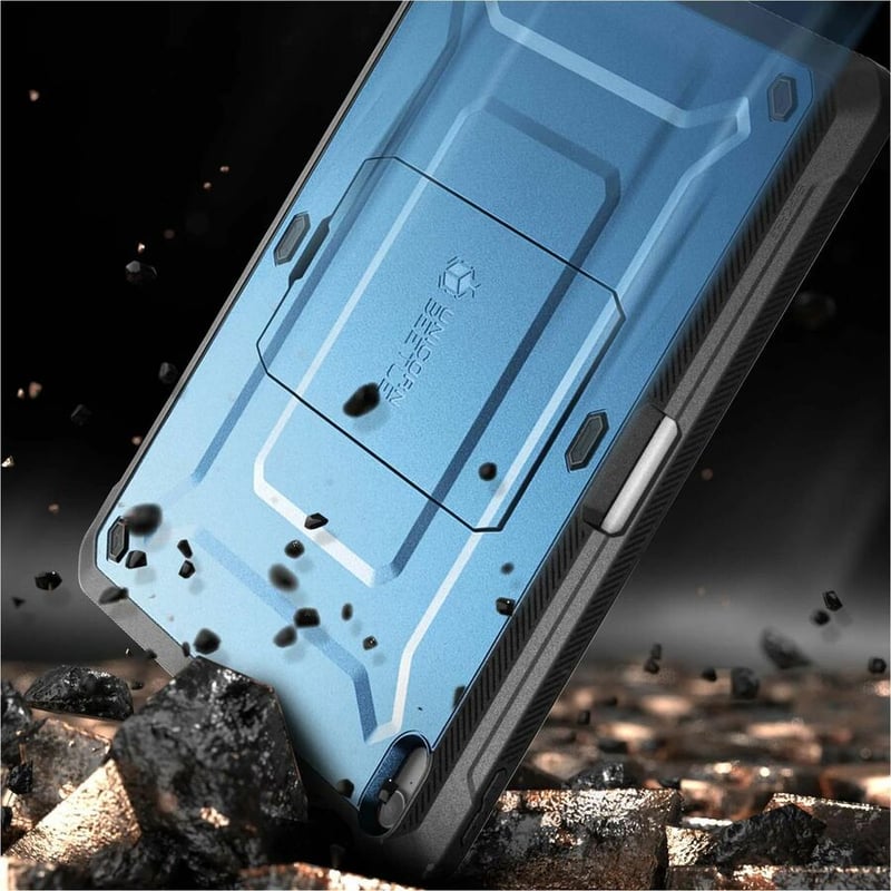 IPAD AIR 4 / 5 UNICORN BEETLE PRO RUGGED KICKSTAND CASE-METALLIC BLUE - Thumbnail 4