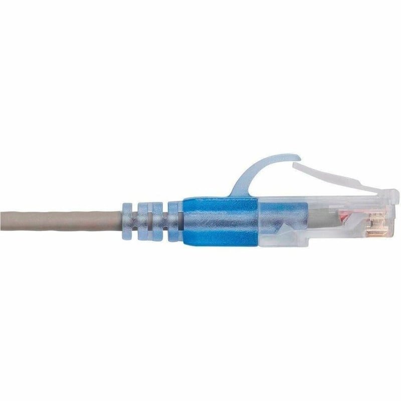 MONOPRICE SLIMRUN CAT6A ETHERNET PATCH CABLE - SNAGLESS RJ45_ UTP_ PURE BARE COP - Thumbnail 4