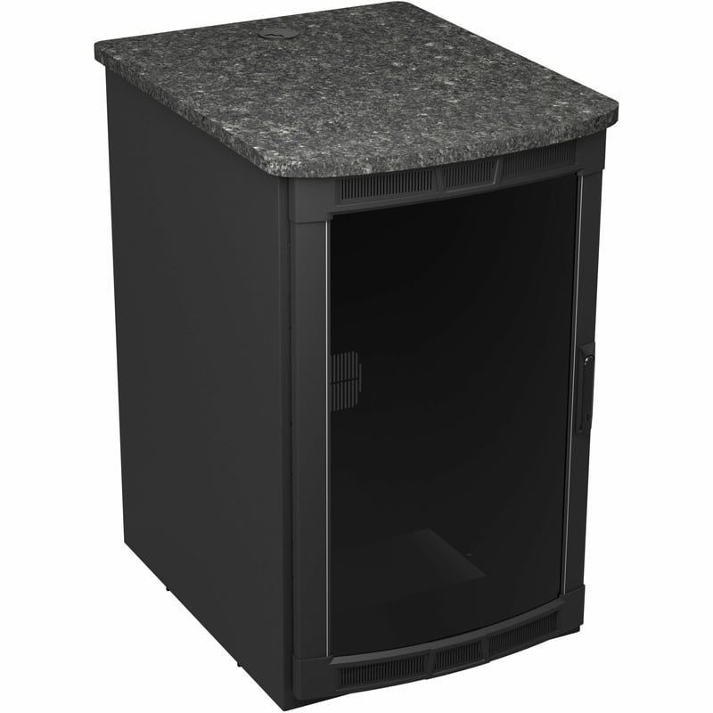 Middle Atlantic Rolling Presentation Rack with Midnight Stone Top