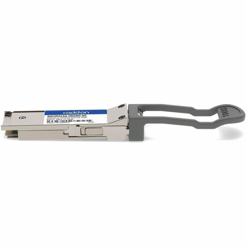 AddOn Alcatel-Lucent Nokia® 3HE10551AA-SWDM4 Compatible TAA 100GBase-SWDM4 QSFP28 Transceiver (MMF, 850nm, 100m, LC, DOM) - Thumbnail 2