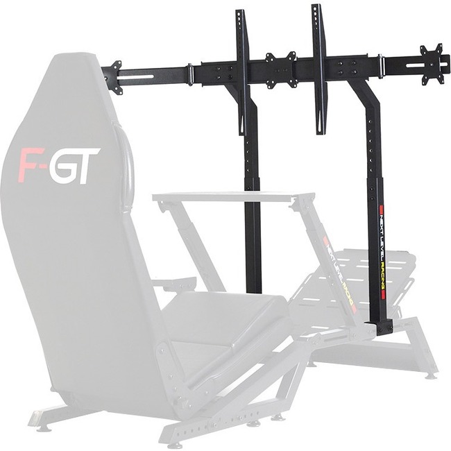 Next Level Racing Simulator Cockpit Mount for Monitor - Matte Black - Thumbnail 1