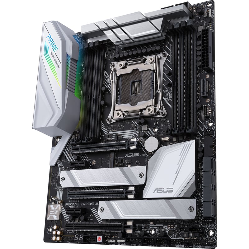 Asus Prime X299-A II Desktop Motherboard - Intel X299 Chipset - Socket R4 LGA-2066 - Intel Optane Memory Ready - ATX - Thumbnail 5
