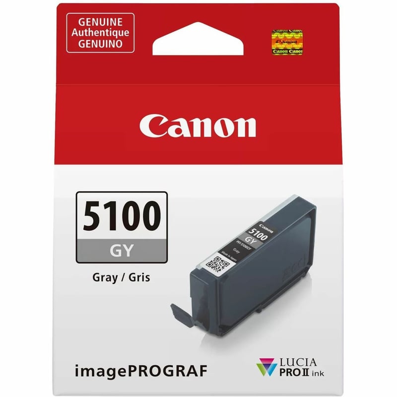 PFI-5100 GY, GRAY INK TANK - Thumbnail 1