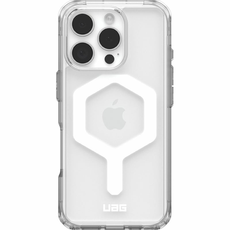 UAG CASE IPH16 PRO PLYO MAGSF- CLEAR/WHT - Thumbnail 1