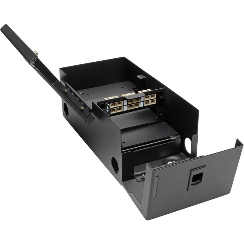 Tripp Lite by Eaton High-Density Fiber Adapter Panel (MMF/SMF) 6 SC Duplex Connectors Black - Thumbnail 3