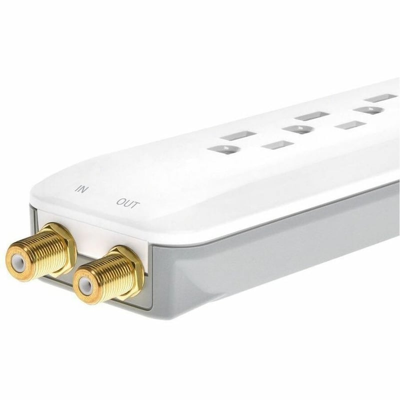SLIM POWER SURGE PROTECTOR - 6 OUTLET - Thumbnail 5