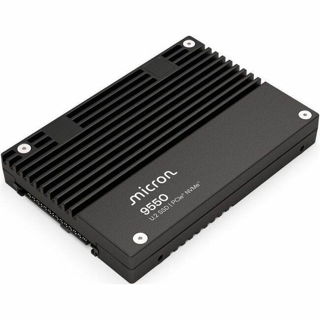 MICRON 9550 PRO 15360GB NVME U.2 (15MM) ENTERPRISE SSD SINGLE PACK - Thumbnail 1