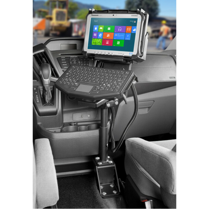 Gamber-Johnson Vehicle Mount for Electronic Equipment, Notebook, Tablet, Keyboard - Thumbnail 3