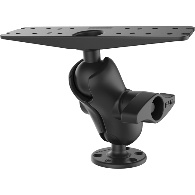 RAM Mounts Marine Mount for Mounting Bracket, GPS, Radio, Fishfinder - Thumbnail 1