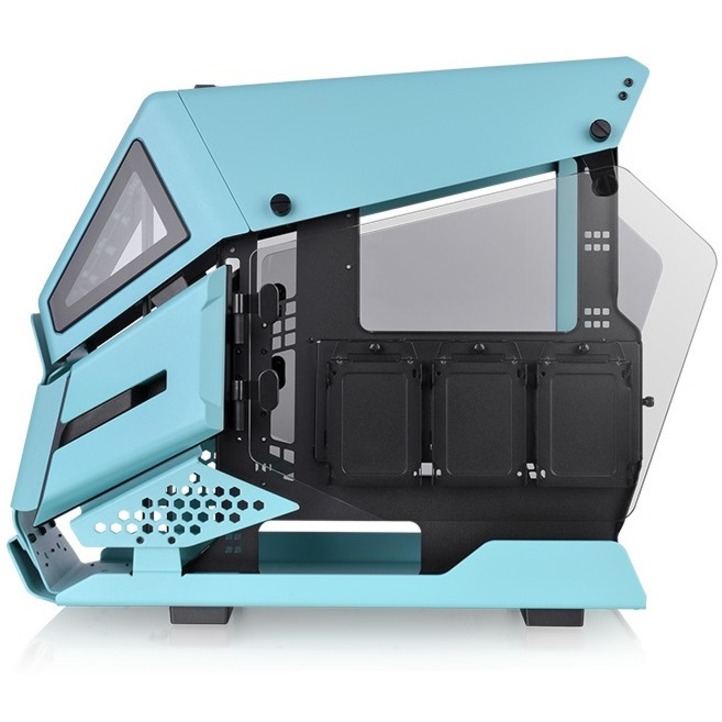 Thermaltake AH T200 Turquoise Micro Chassis - Thumbnail 4