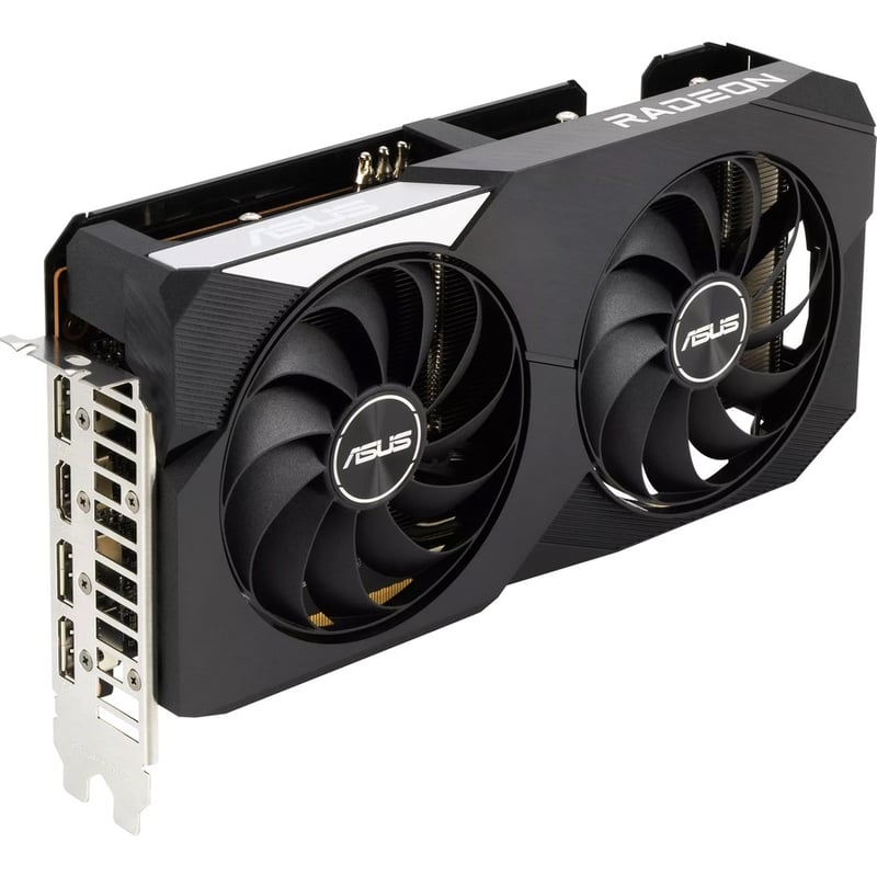 Asus AMD Radeon RX 6600 Graphic Card - 8 GB GDDR6 - Full-height - Thumbnail 5