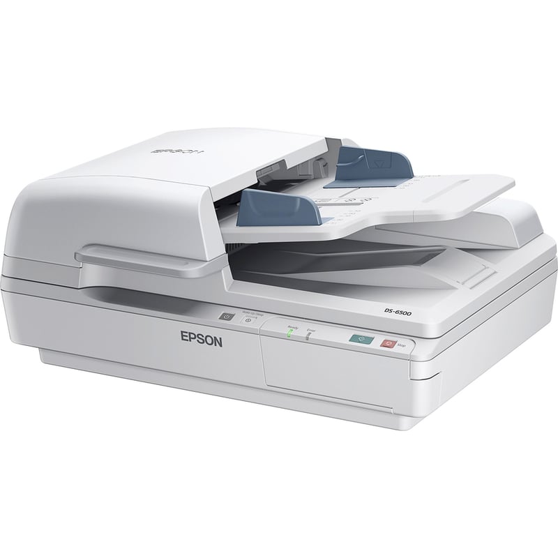 Epson WorkForce DS-6500 Flatbed Scanner - 1200 dpi Optical - White - Thumbnail 2