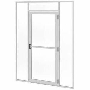 END-OF-ROW DOOR FOR RAPIDPOD AI EM - SINGLE SWING 90INH X 36INW TAA