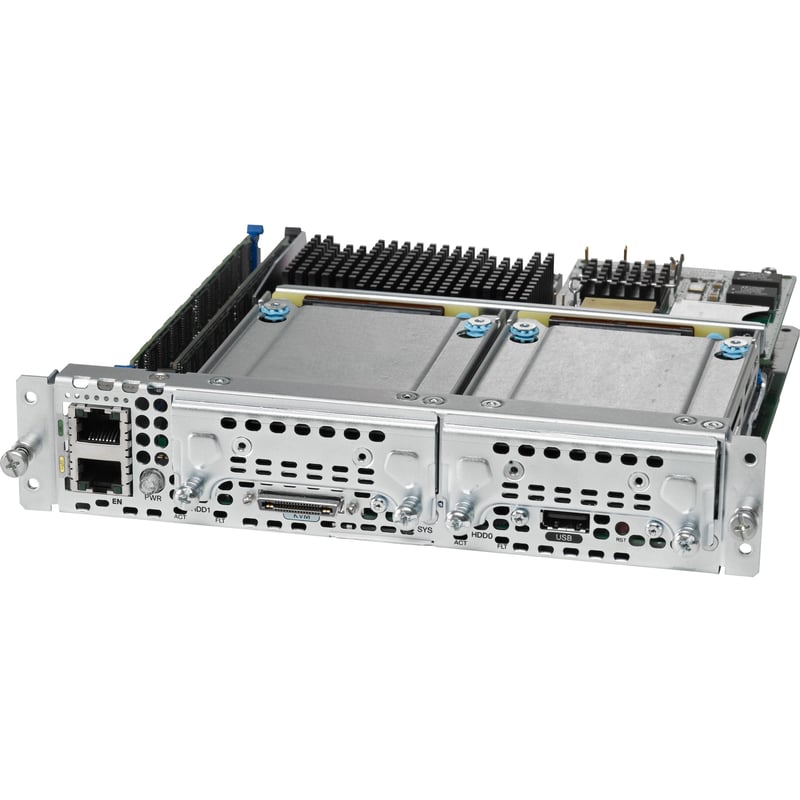 Cisco E160S M3 Blade Server - Intel Xeon D-1528 1.90 GHz - 8 GB RAM - Serial Attached SCSI (SAS) Controller - Refurbished - Thumbnail 1