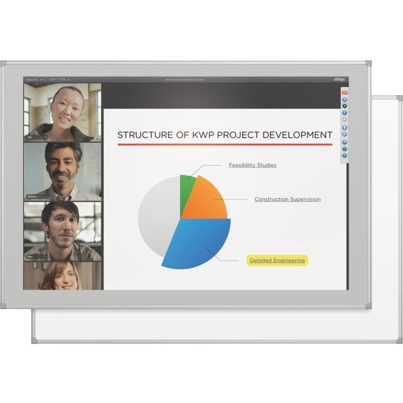 MooreCo Interactive Projector Board with Brio Trim - Thumbnail 1