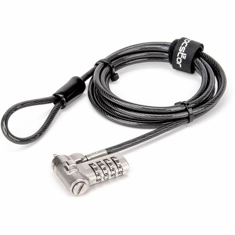 Rocstor Universal Switchable Built-in 3-IN-1 Combination Security Laptop Lock - Thumbnail 3