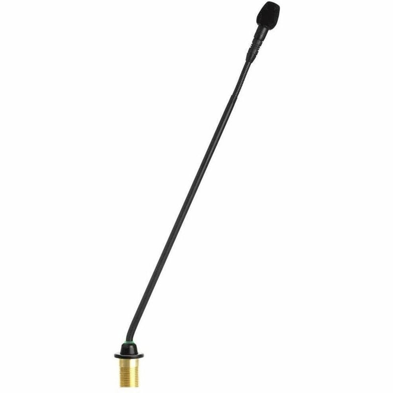 Shure Microflex MX415RLP/S Condenser Microphone for Speech, Conference Room, Corporate, Presentation, Education, Boardroom - Black
