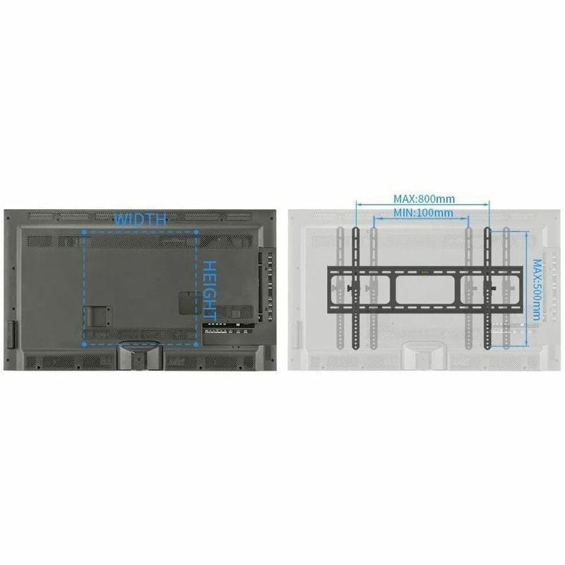 FLAT PANEL WALL MOUNT WITH TILT UP TO 150LB - Thumbnail 5