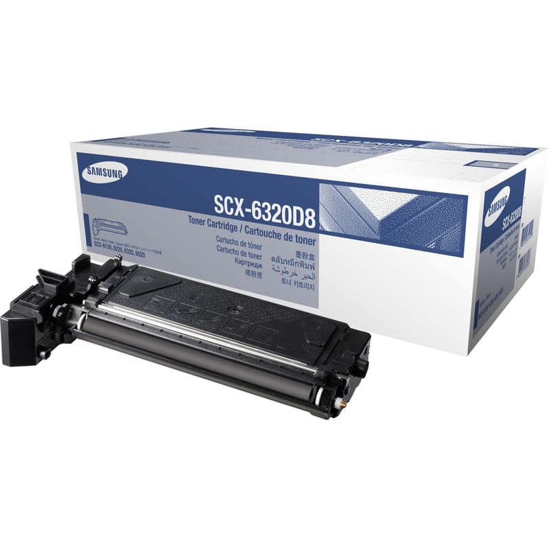 HP SCX-6320D8 Laser Toner Cartridge - Black Pack - Thumbnail 1