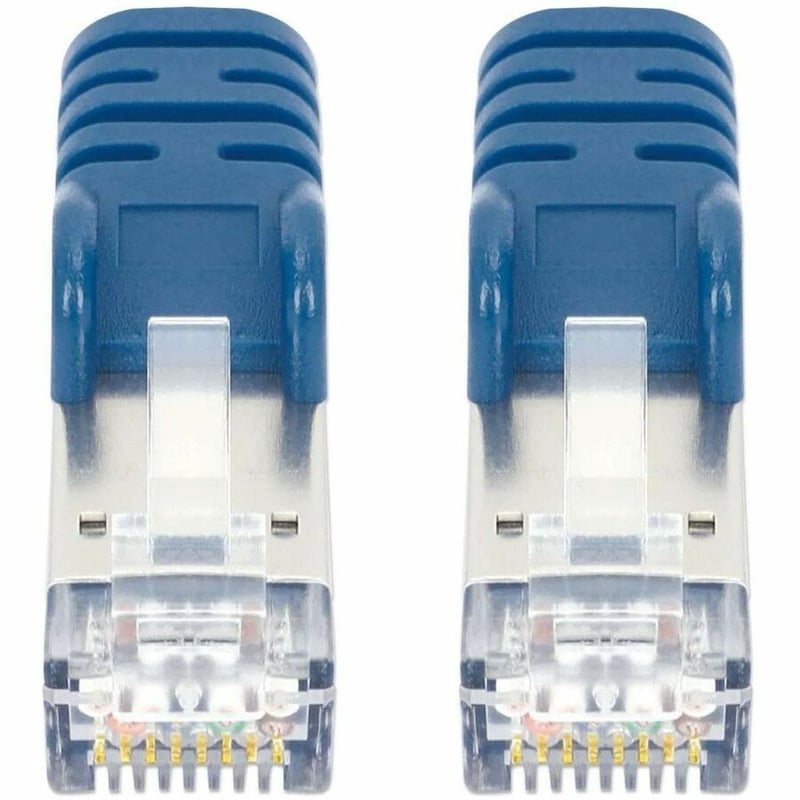 CAT8.1 S/FTP NETWORK PATCH CABLE, 14 FT., BLUE - Thumbnail 3