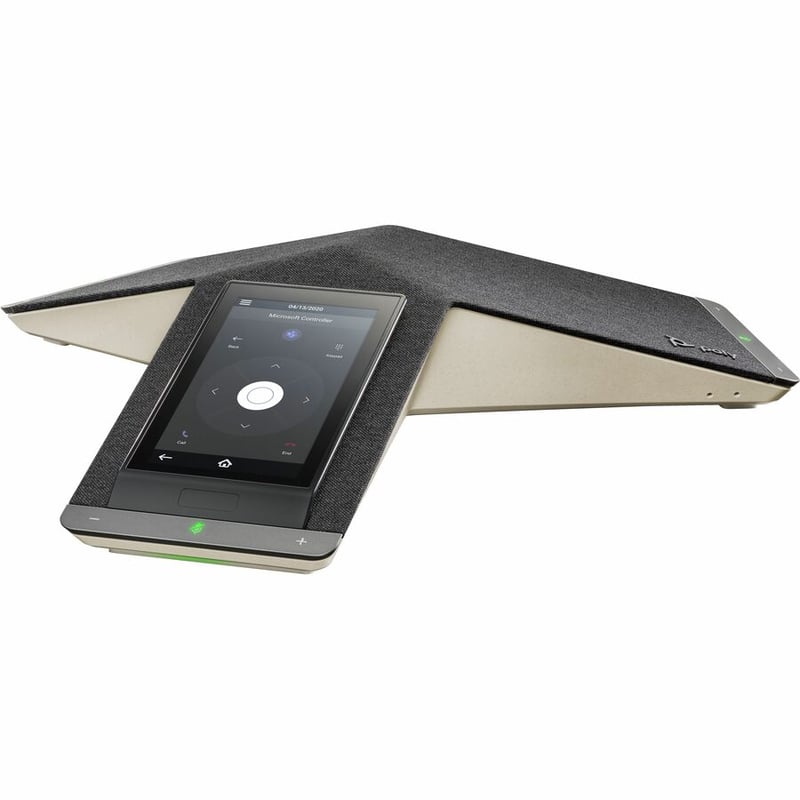Poly Trio C60 IP Conference Station - Corded/Cordless - Wi-Fi, Bluetooth - Black - Thumbnail 4