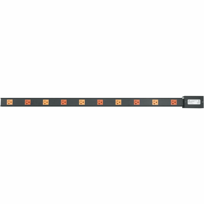 Middle Atlantic Vertical Power Strip - 10 Outlet - 20A Hardwired