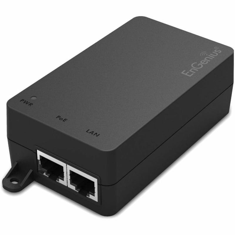 EnGenius 60W 802.3af/at/bt 10GbE Power over Ethernet Adapter - Thumbnail 1