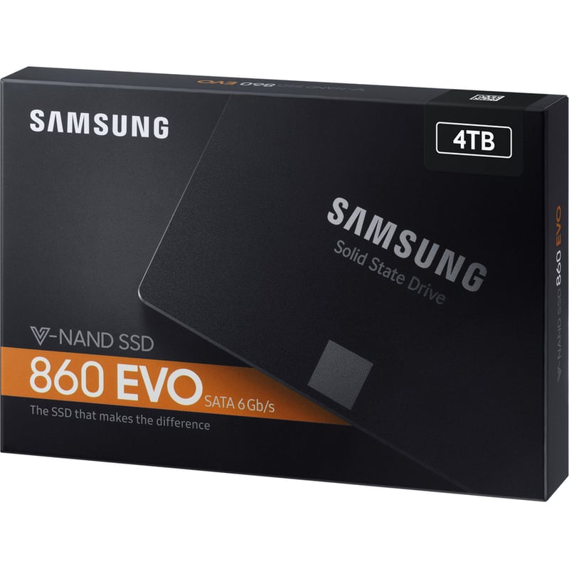 SAMSUNG 860 EVO 4TB 2.5 SATA 6GB/S - 550MB/S SEQ. READ - 520MB/S SEQ. WRITE - 5