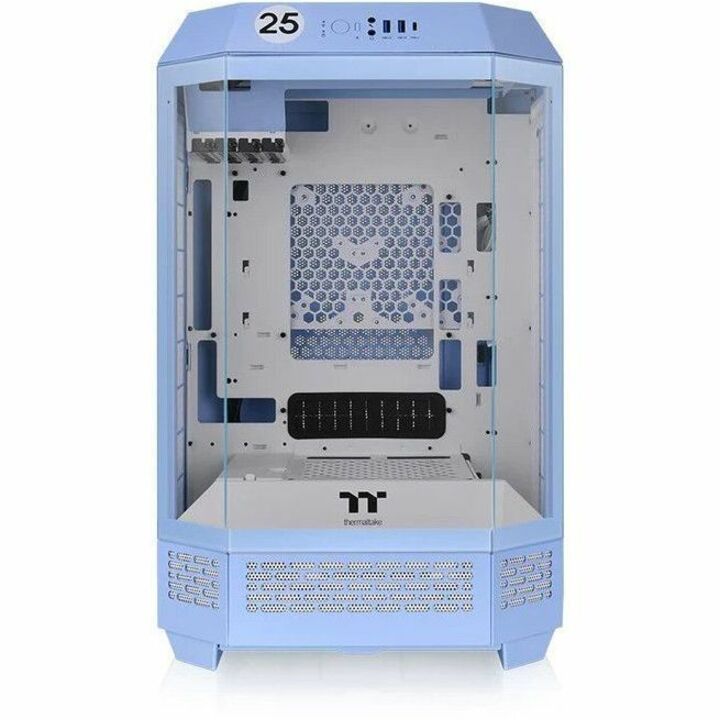 Thermaltake The Tower 300 Hydrangea Blue Micro Tower Chassis - Thumbnail 4