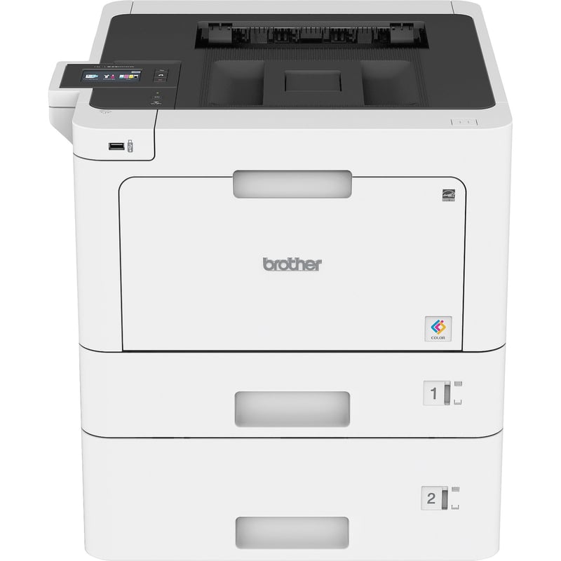 Brother Business Color Laser Printer HL-L8360CDWT - Wireless Networking - Dual Trays - Thumbnail 1